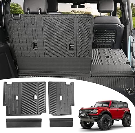 Mabett Ford Bronco 4-Door Seat Protectors 2021-2024, 4-Piece Set